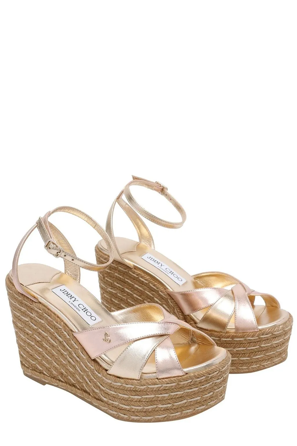Jimmy Choo Korra Wedge Heeled Sandals