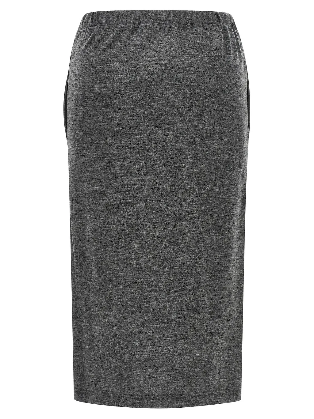 Junya Watanabe Melange Knit Midi Skirt