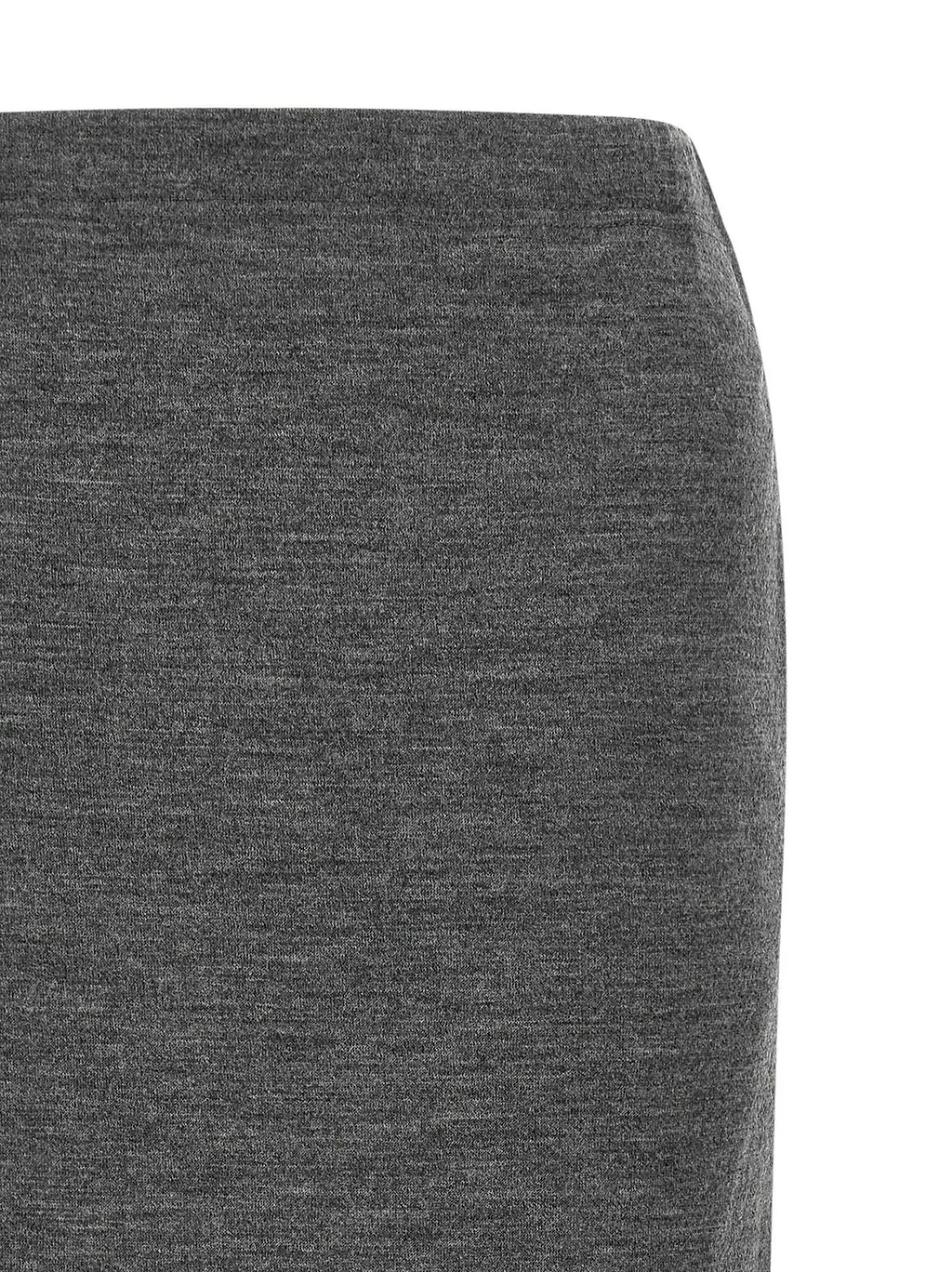 Junya Watanabe Melange Knit Midi Skirt