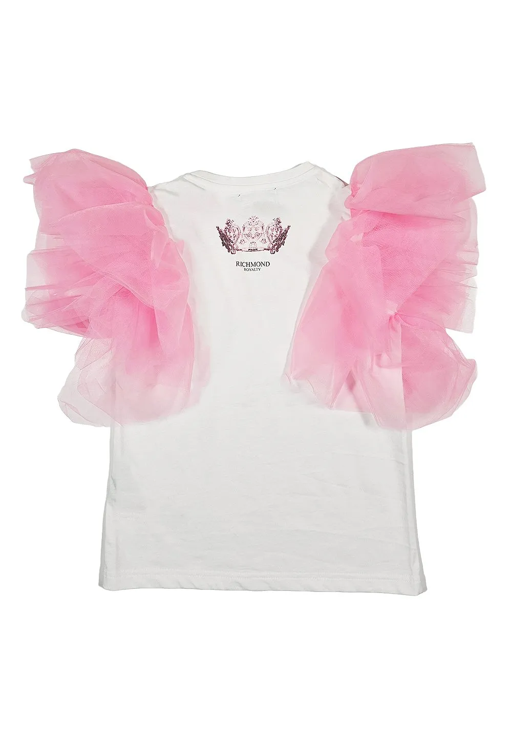 John Richmond Junior Tulle Crewneck T-Shirt