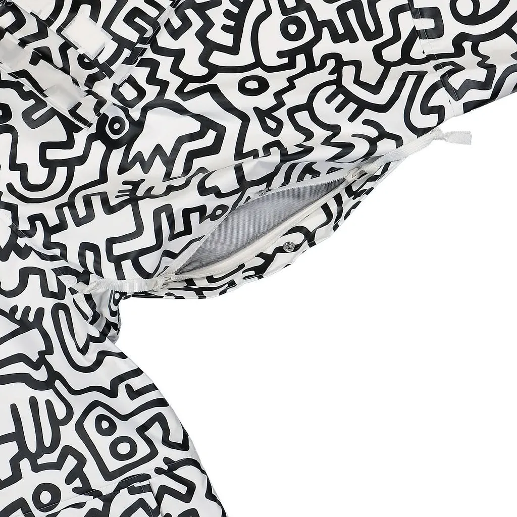 Junya Watanabe Man X Keith Haring Graphic-Print Hooded Jacket