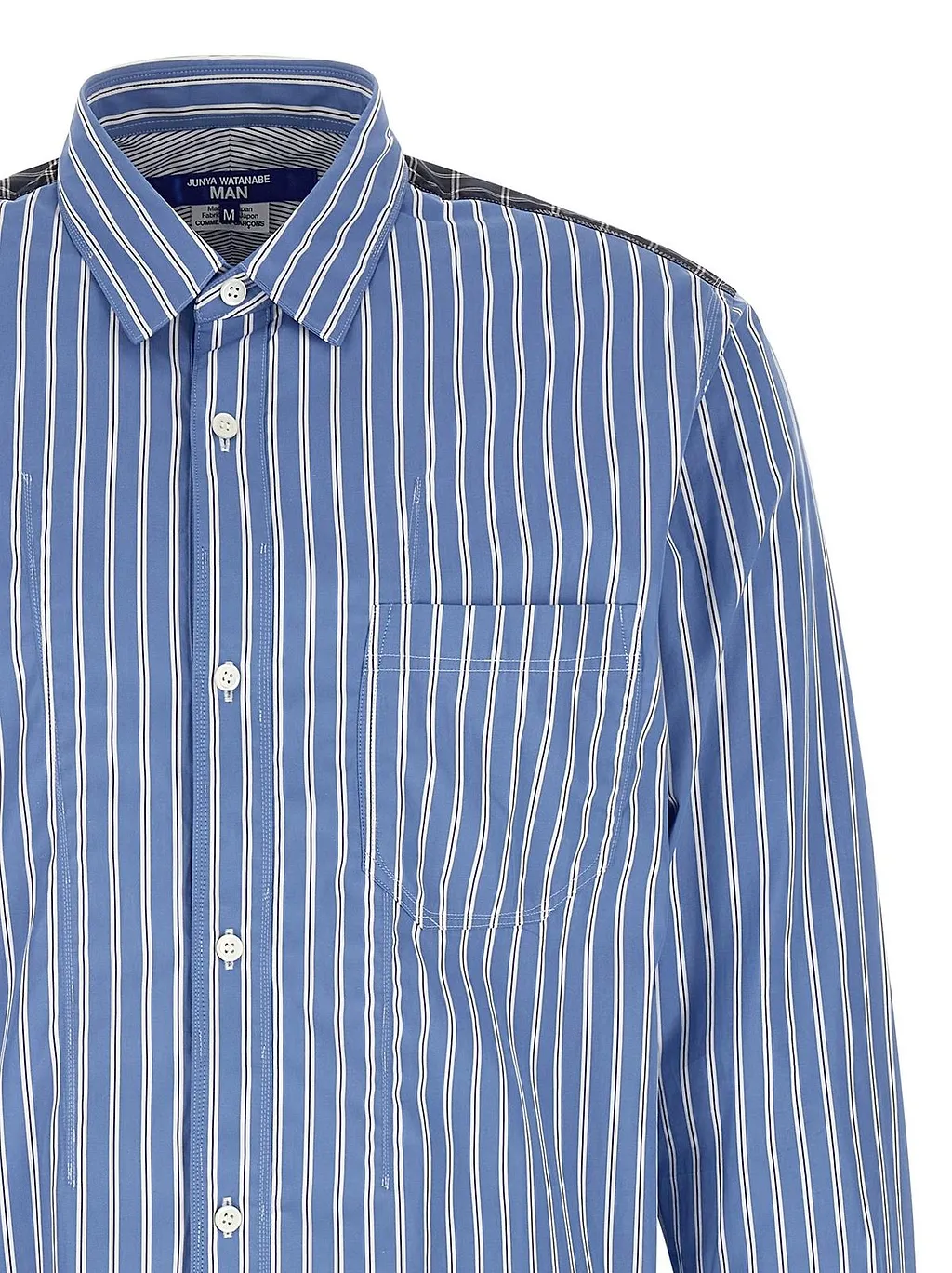 Junya Watanabe Patchwork Patterned Shirt