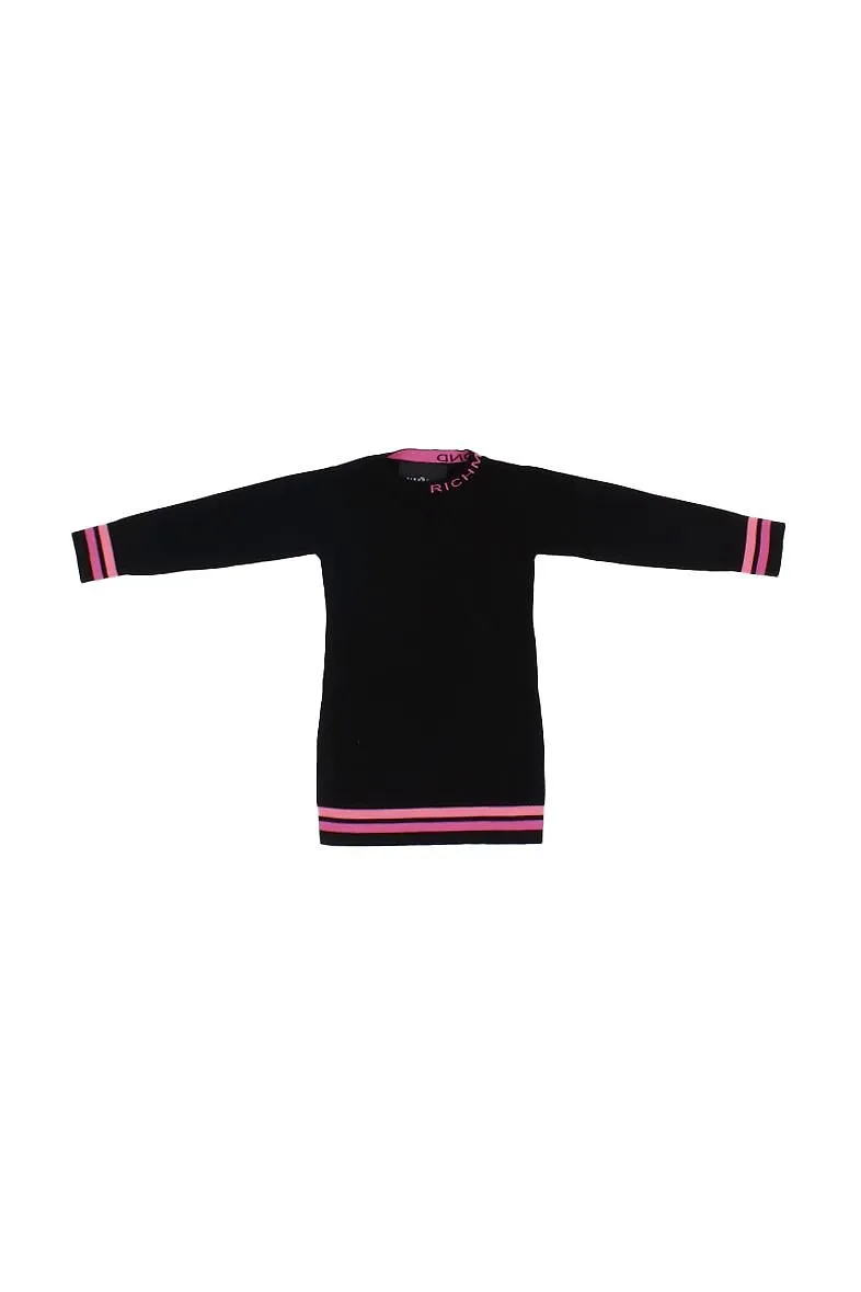 John Richmond Kids Logo Embroidered Dress