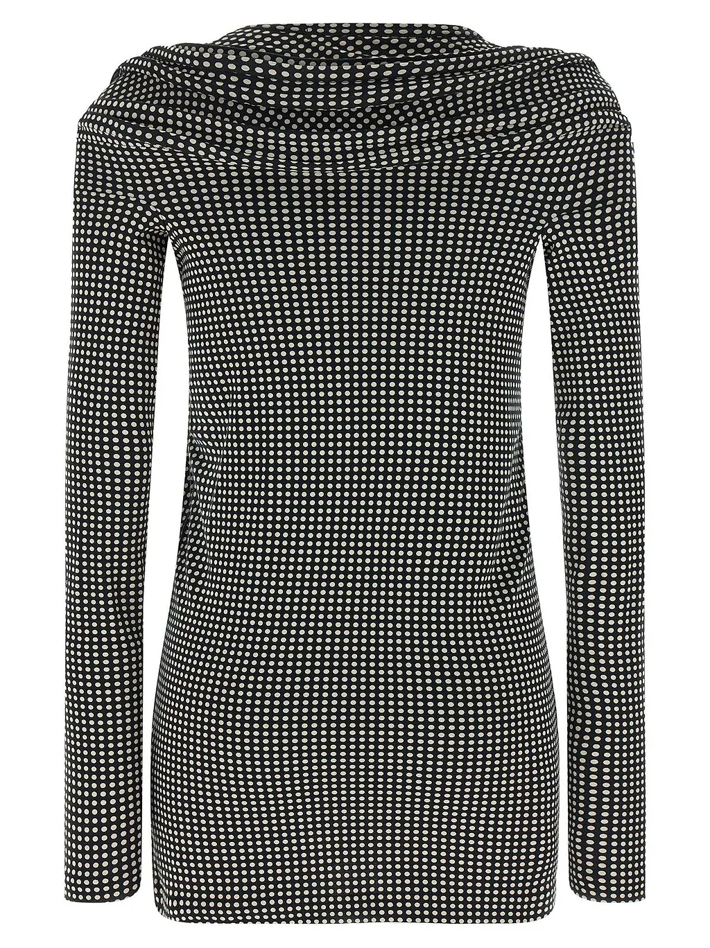 Junya Watanabe Sculptural Polka Dot Mini Dress