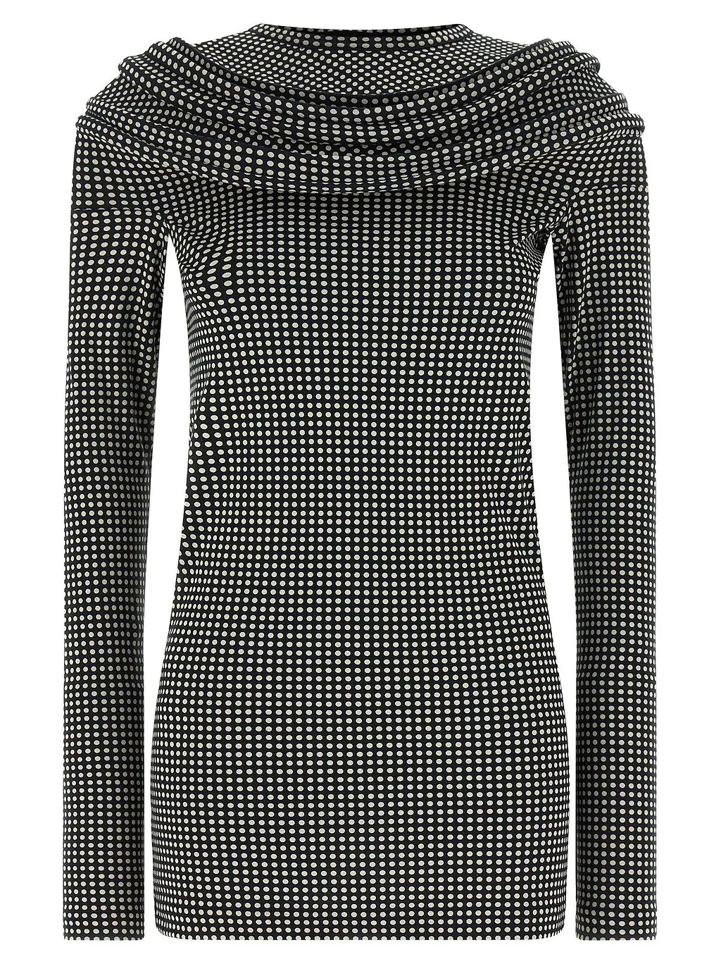 Junya Watanabe Sculptural Polka Dot Mini Dress