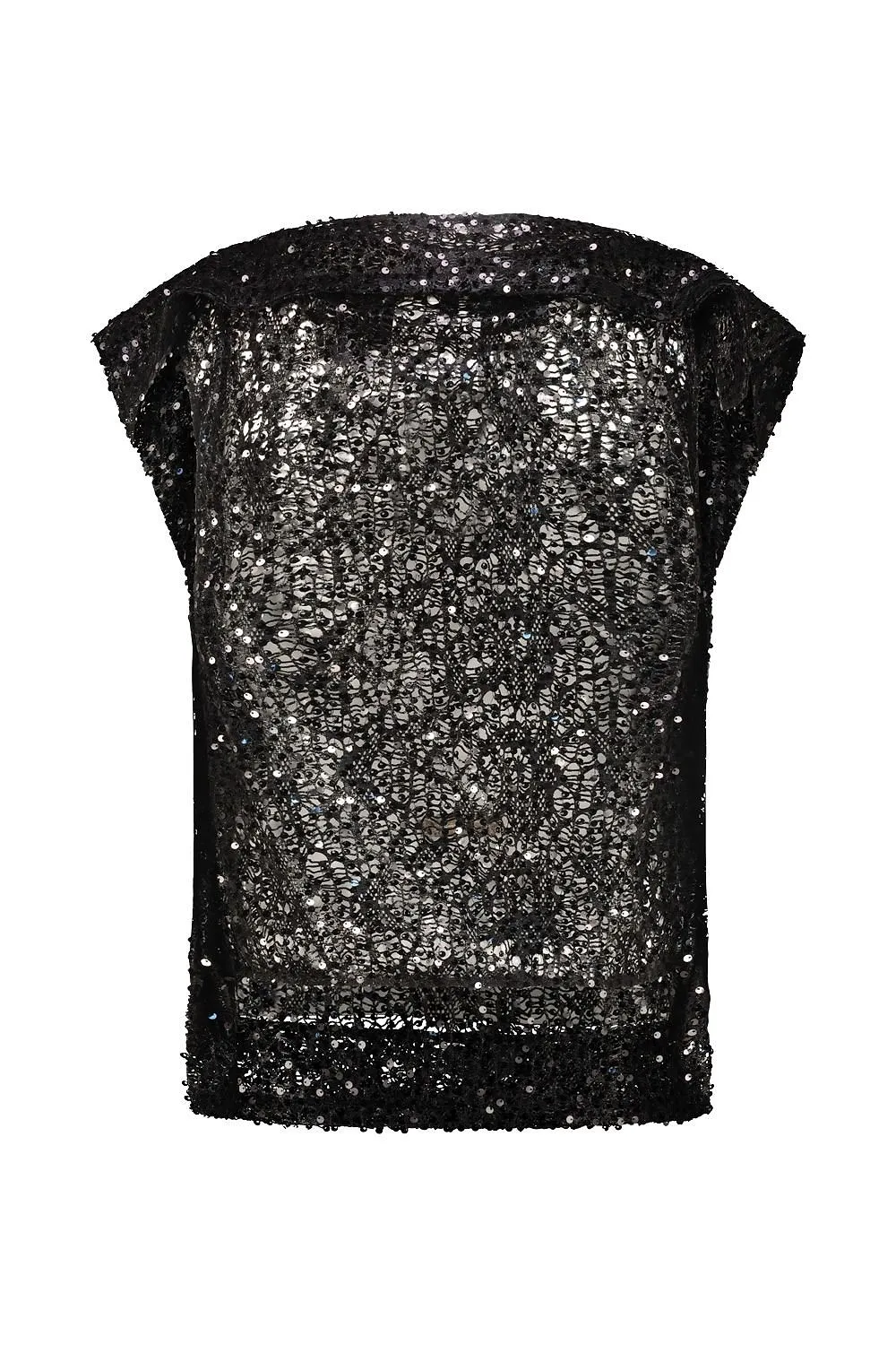 Junya Watanabe Short Sleeve Embellished Top