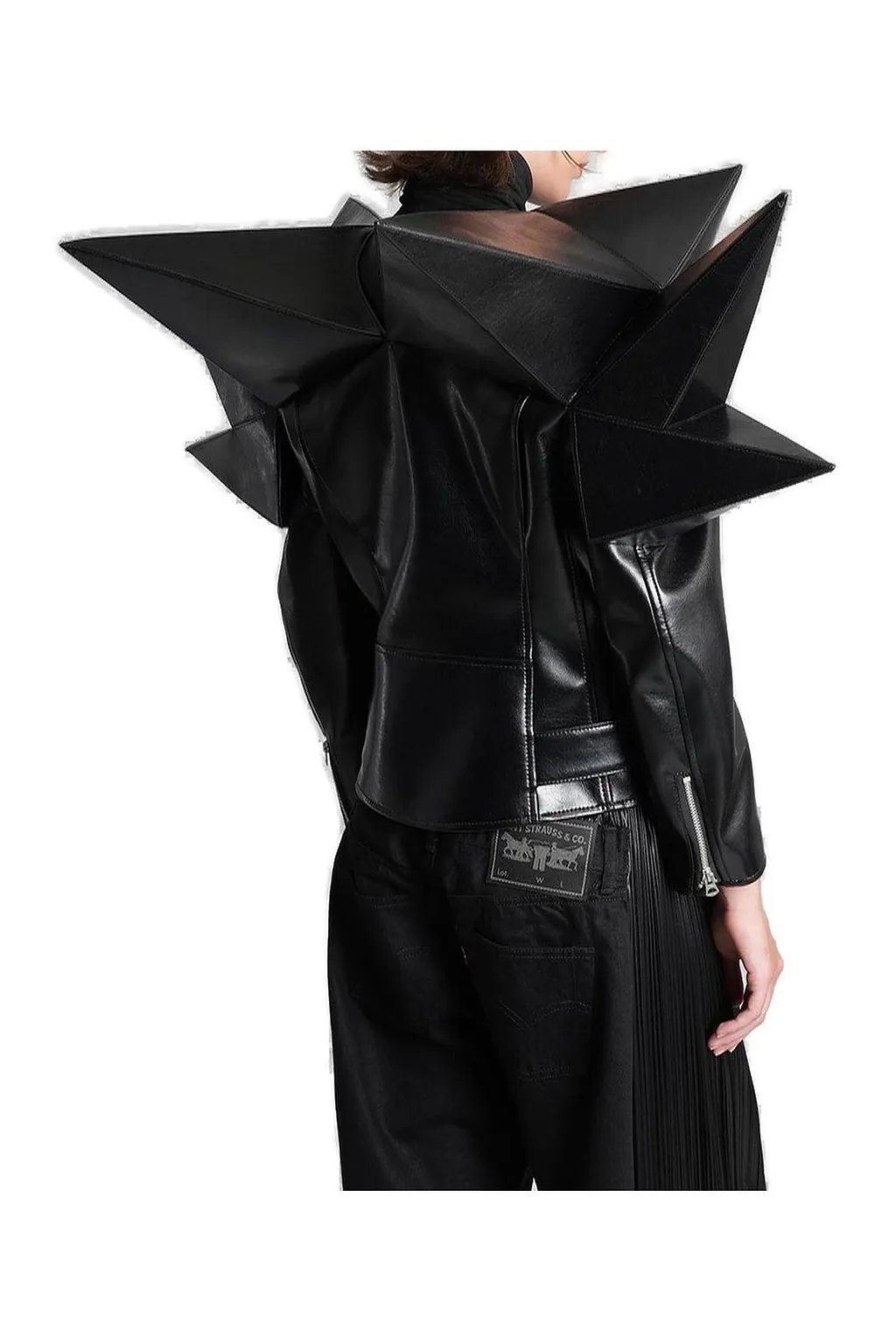 Junya Watanabe Zipped Biker Jacket