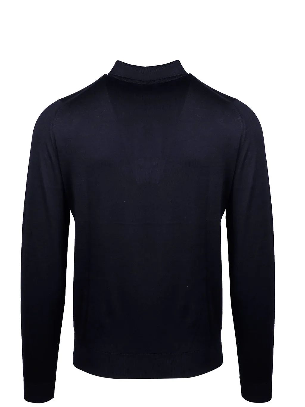 John Smedley Bradwell Long-Sleeve Polo Shirt