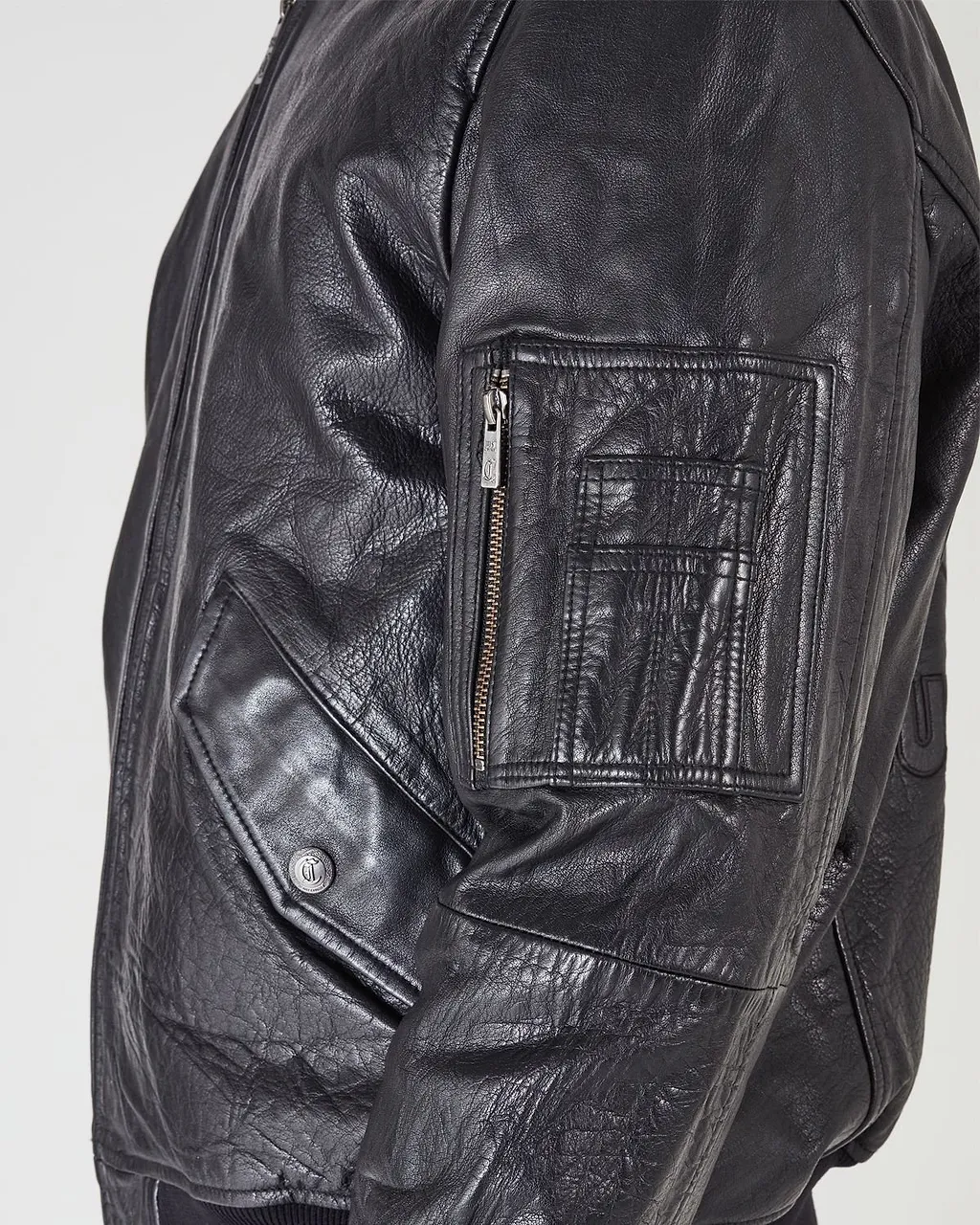 Just Cavalli Biker Bomber Jacket