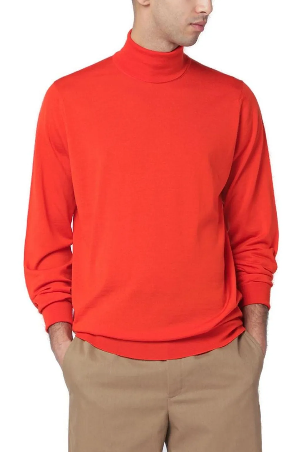 John Smedley Richards Roll Neck Knitted Jumper