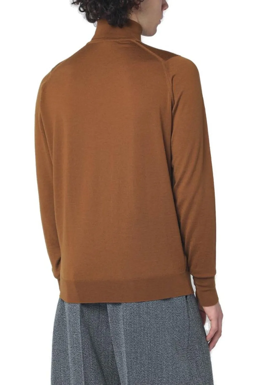 John Smedley Richards Roll Neck Knitted Jumper