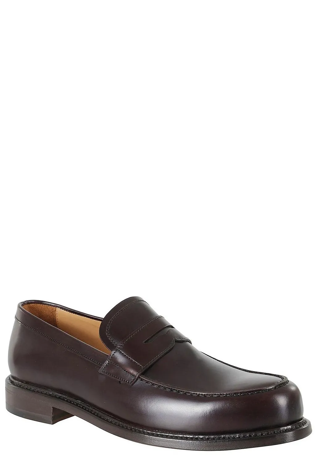 John Spencer Penny Leather Loafers