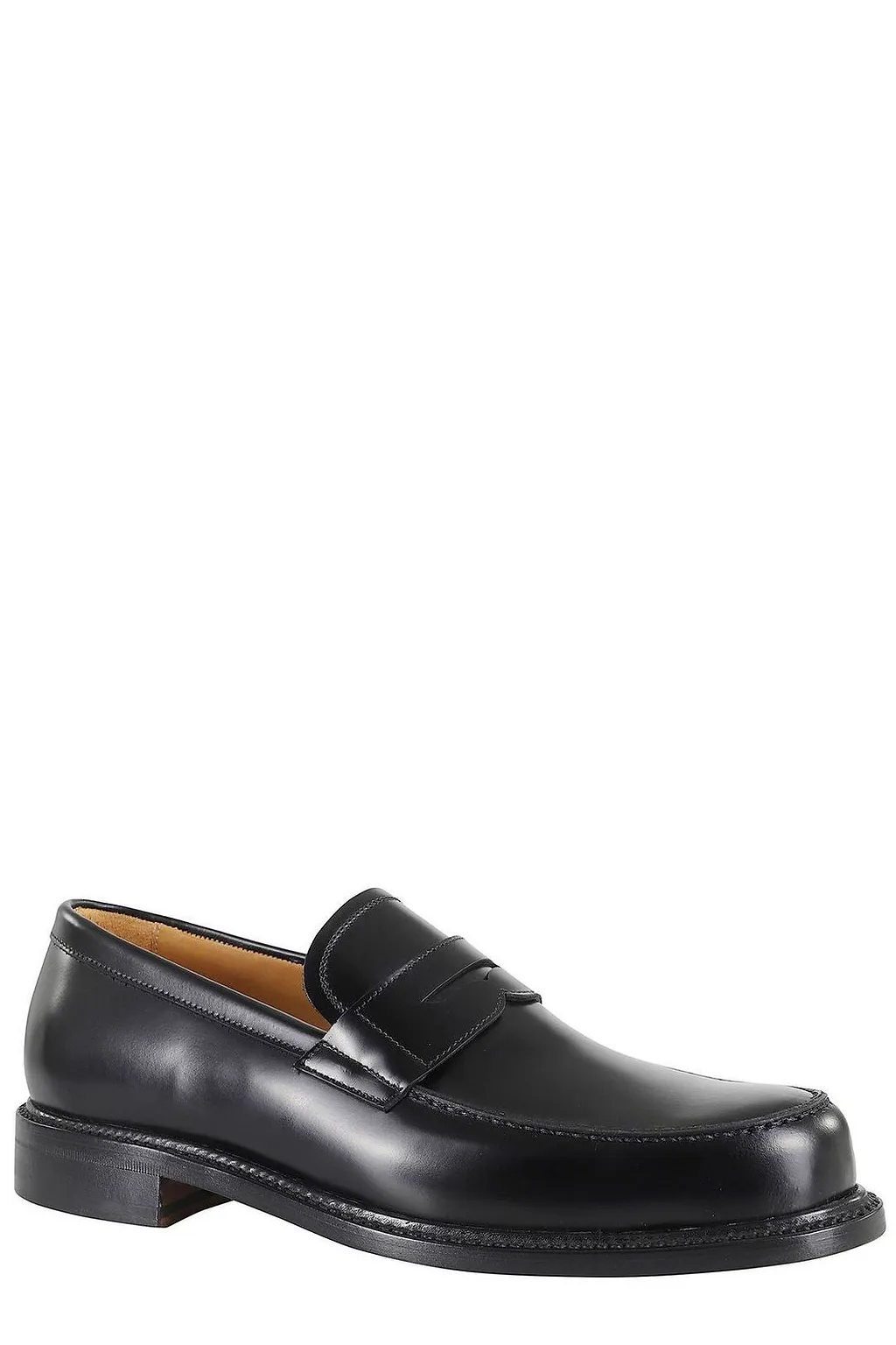 John Spencer Penny Leather Loafers