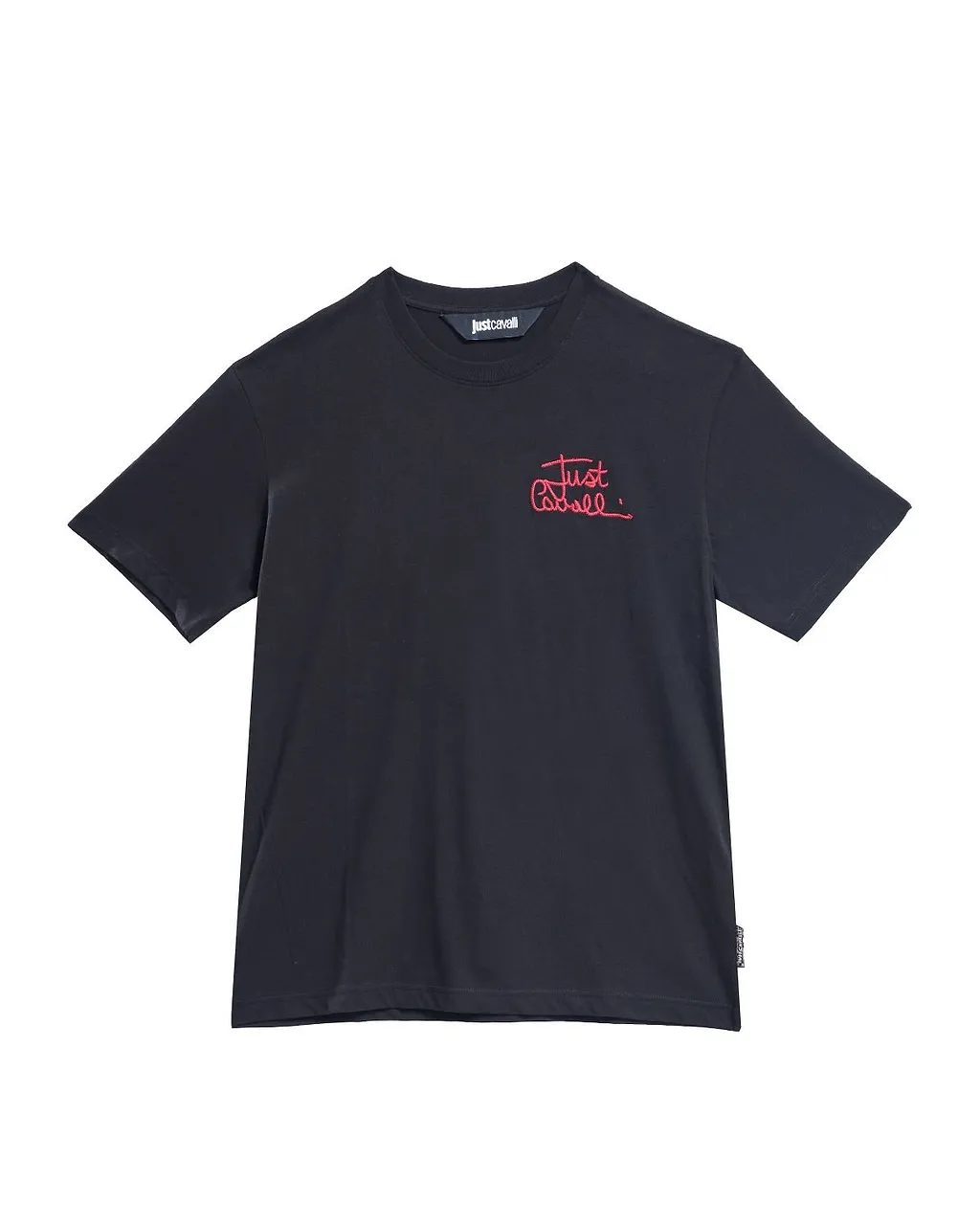 Just Cavalli Logo Embroidered T-Shirt