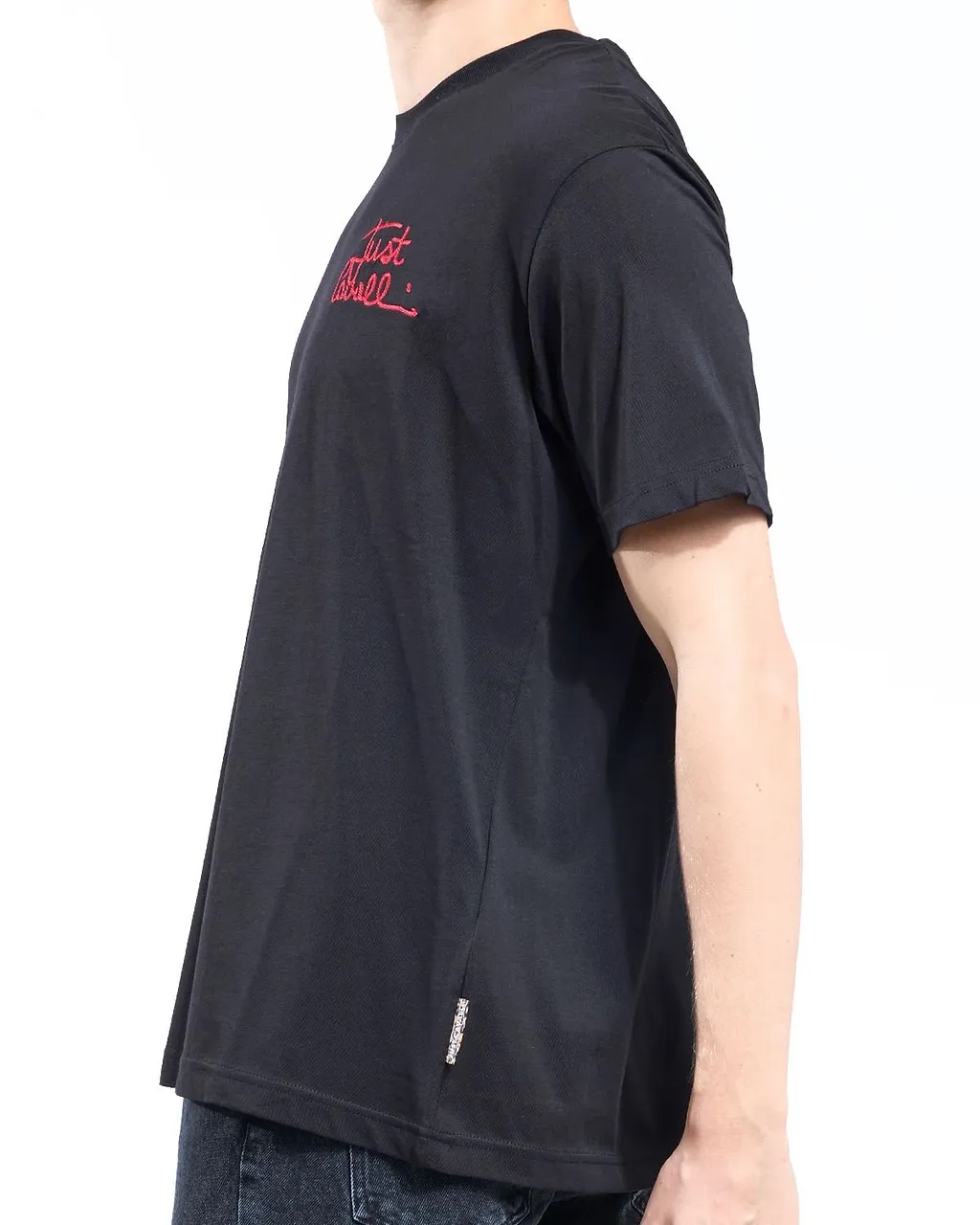 Just Cavalli Logo Embroidered T-Shirt