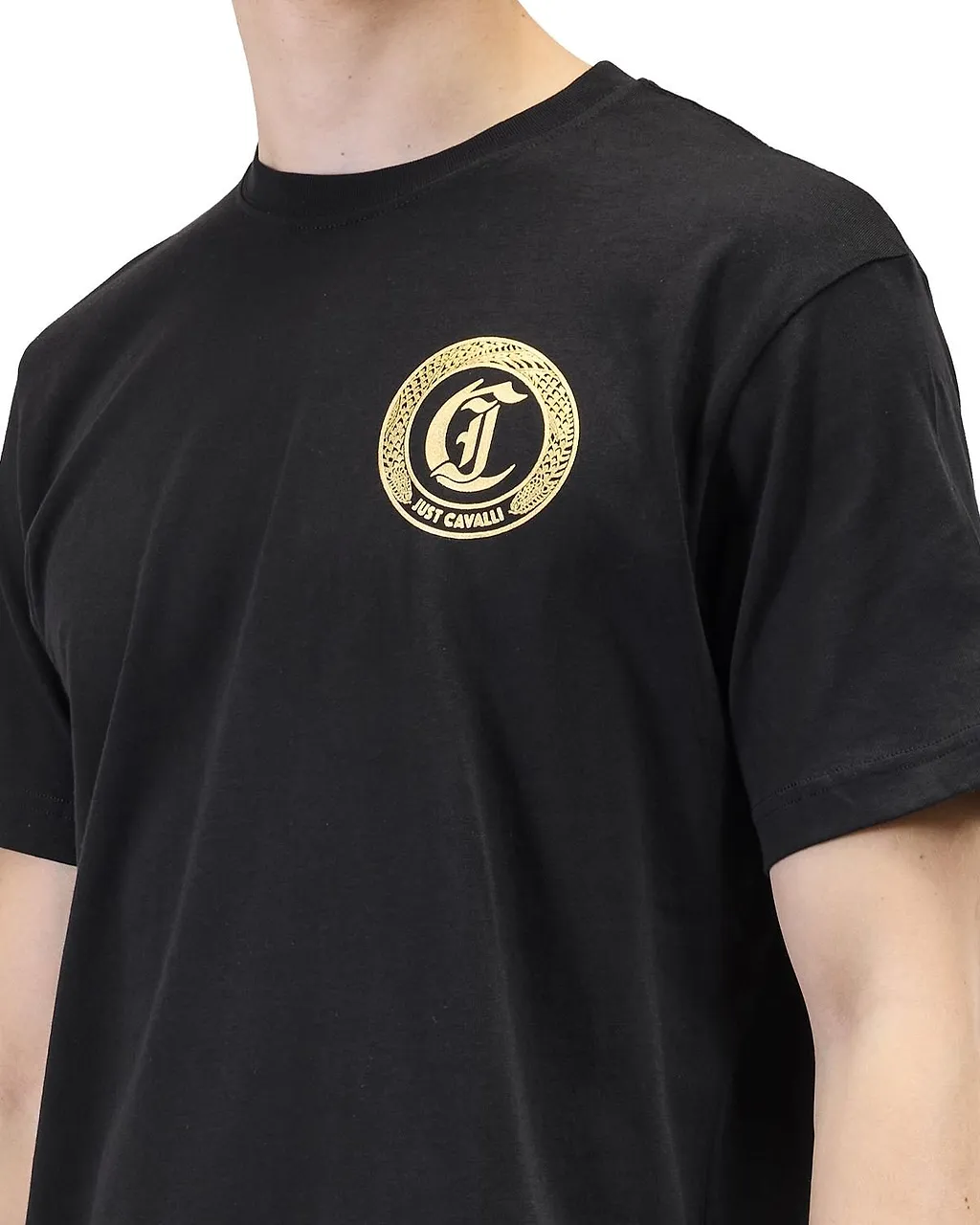 Just Cavalli Logo Print T-Shirt
