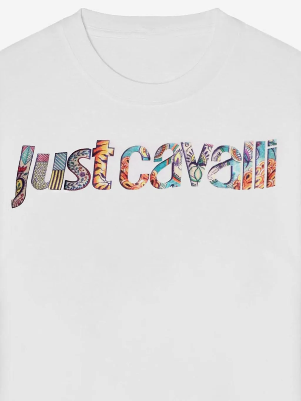 Just Cavalli Logo Print T-Shirt