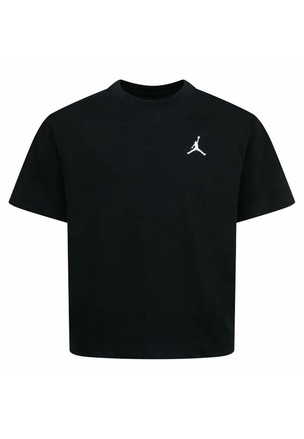Jordan Kids Logo Embroidered Crewneck T-Shirt