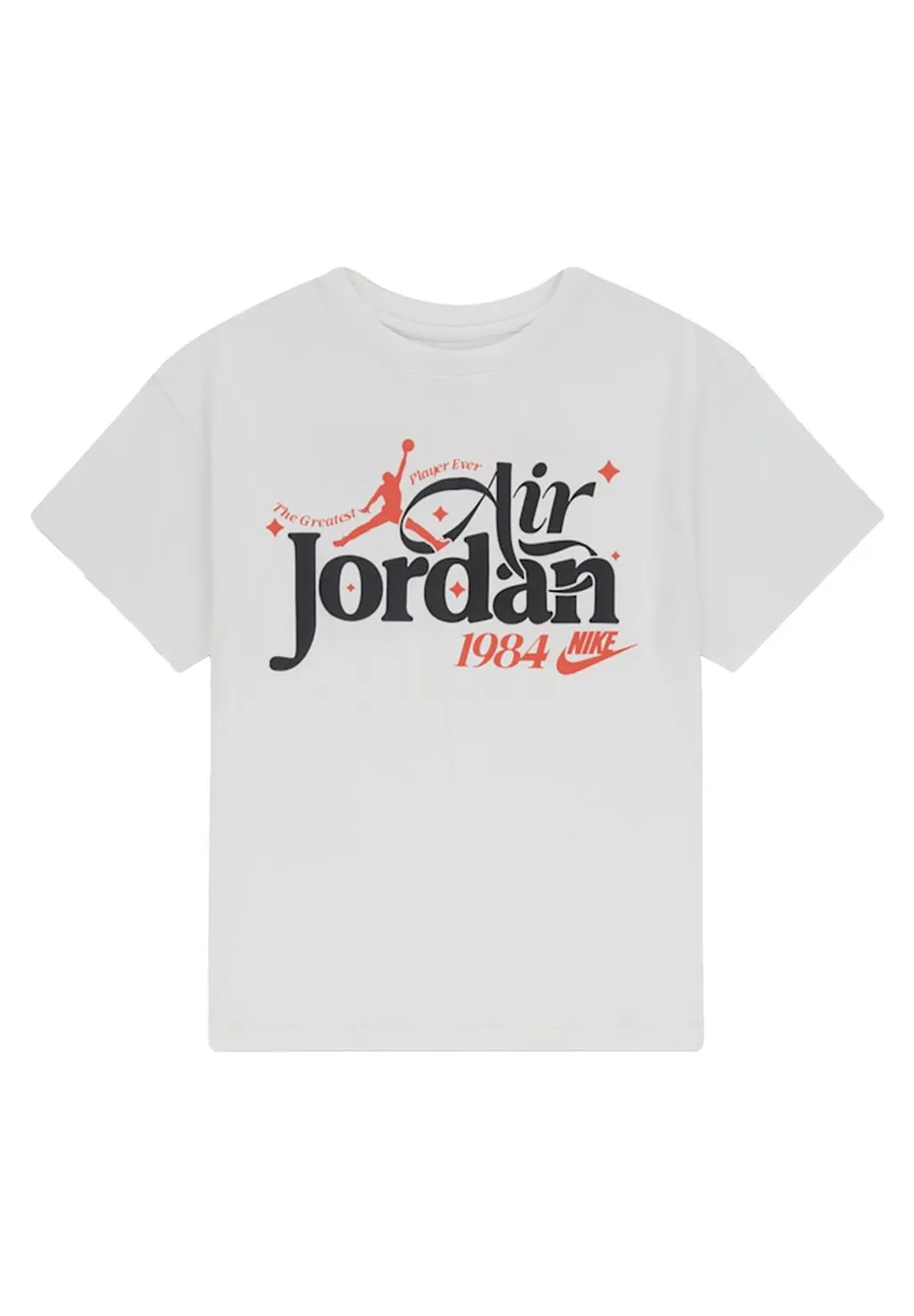 Jordan Kids Logo Printed Crewneck T-Shirt