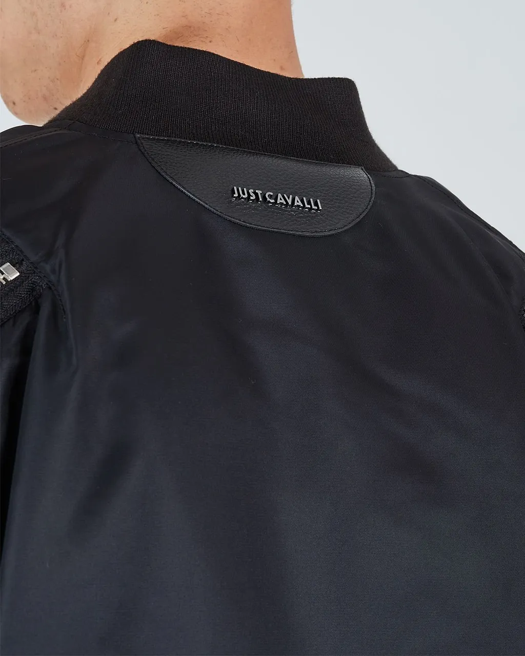 Just Cavalli Monogram Bomber Jacket