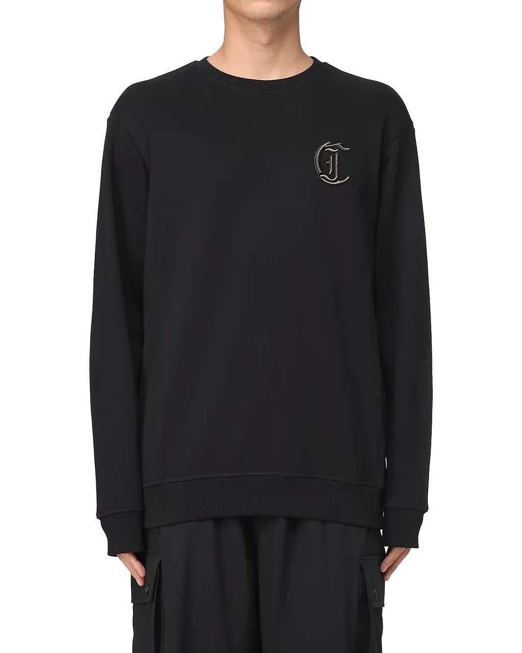 Just Cavalli Monogram Logo Sweatshirt