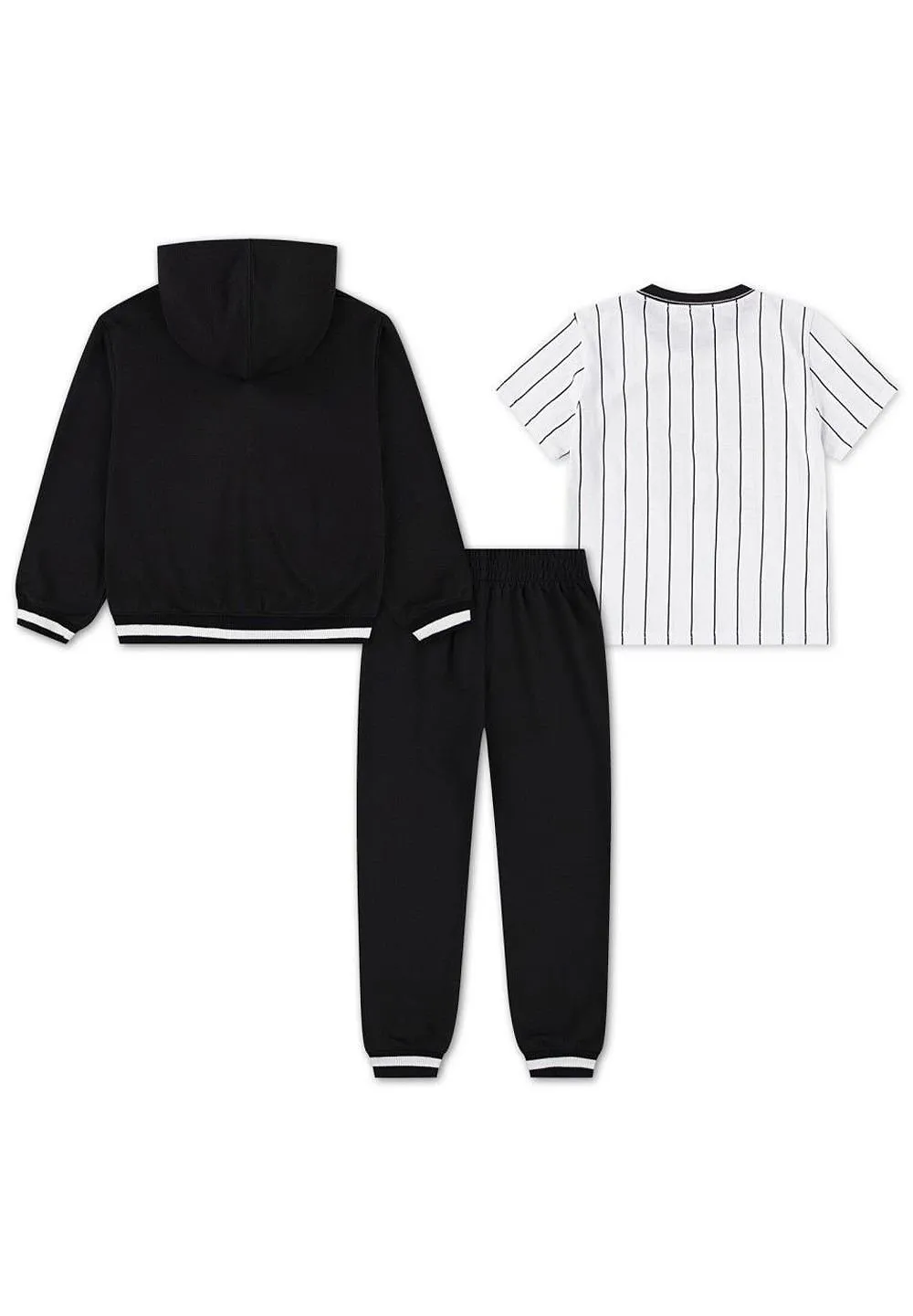 Jordan Kids Logo Printed Hooded Tracksuit Set