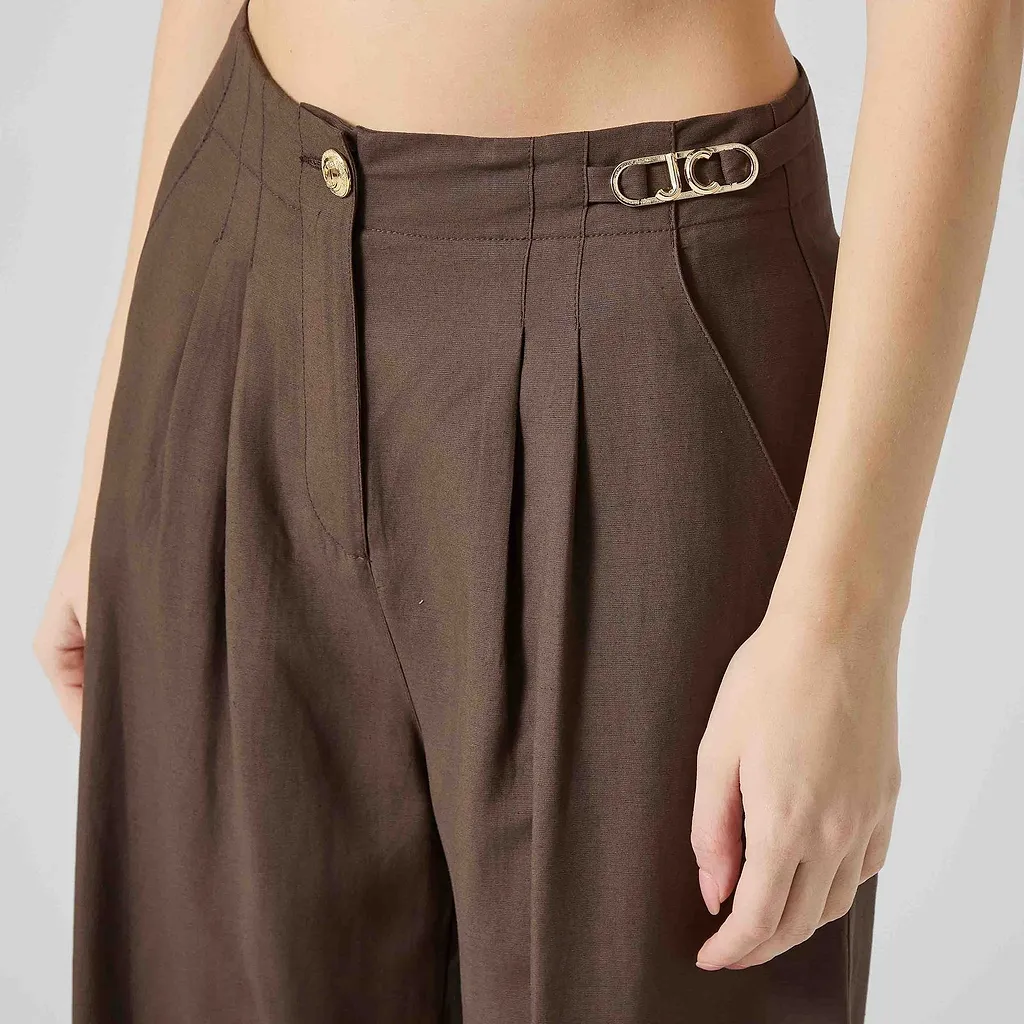 Just Cavalli Pleated Bermuda Pants