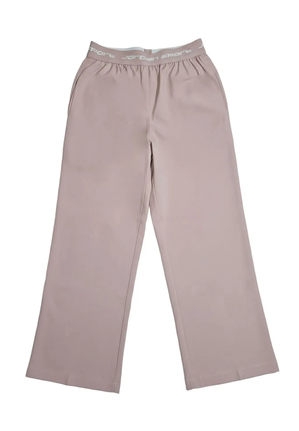 Jordan Kids Logo-Waistband Straight-Leg Pants