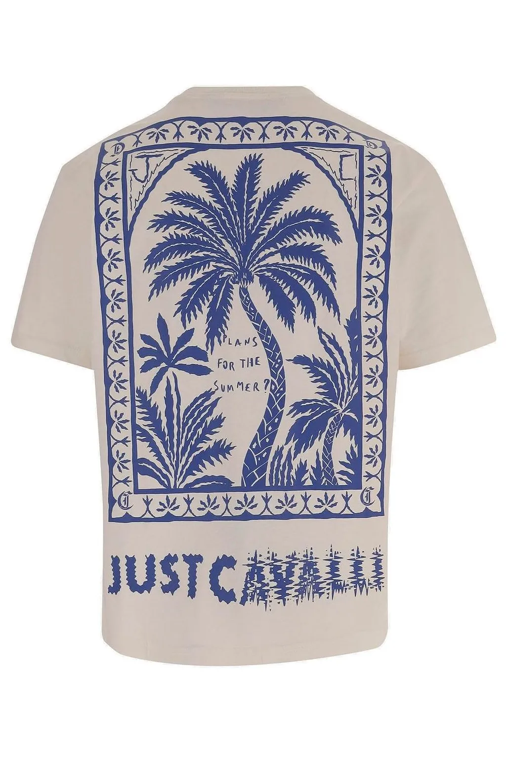 Just Cavalli Printed Short Sleeved T-Shirt