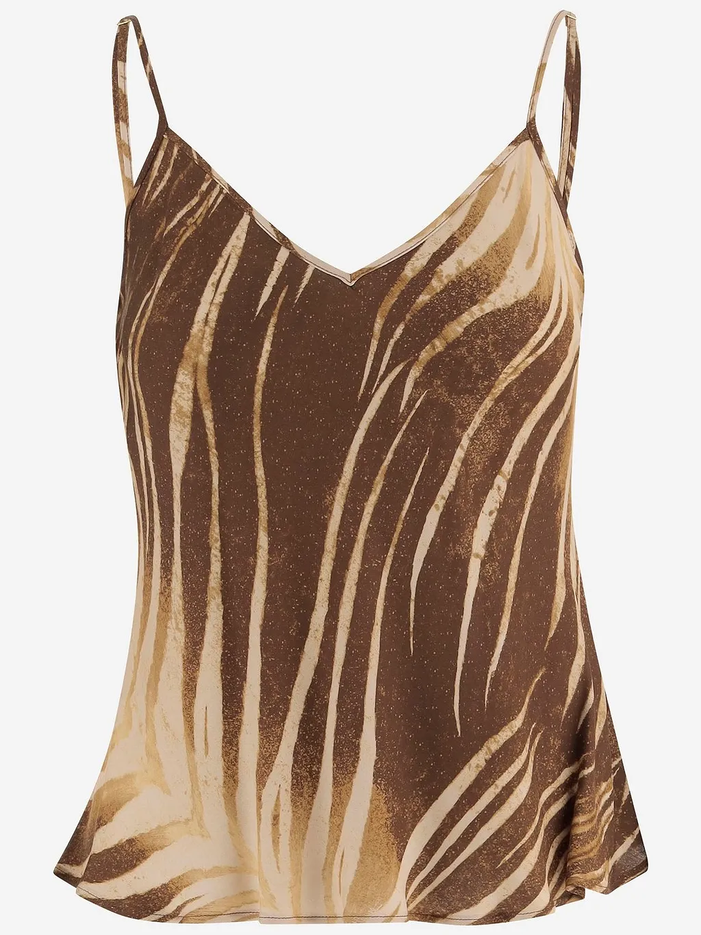Just Cavalli Printed V-Neck Camisole Top