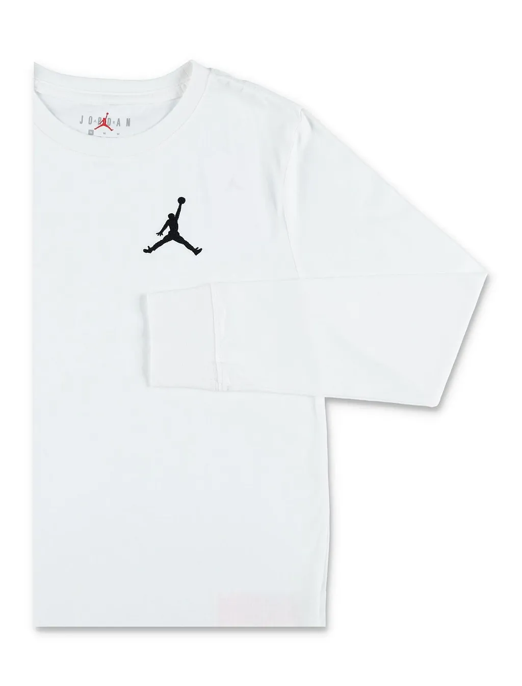 Jordan Kids Logo-Sleeved Crewneck T-Shirt