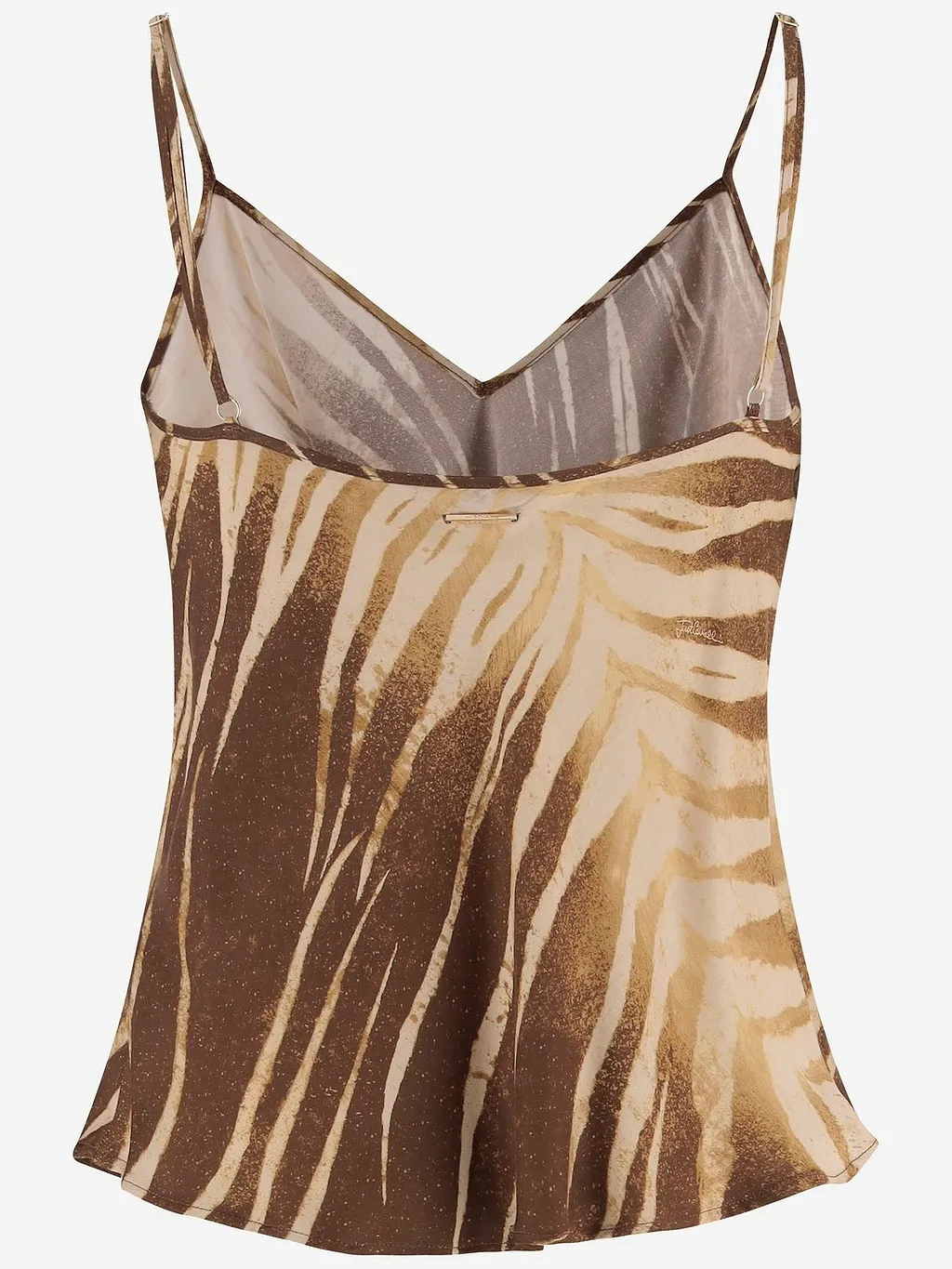 Just Cavalli Printed V-Neck Camisole Top