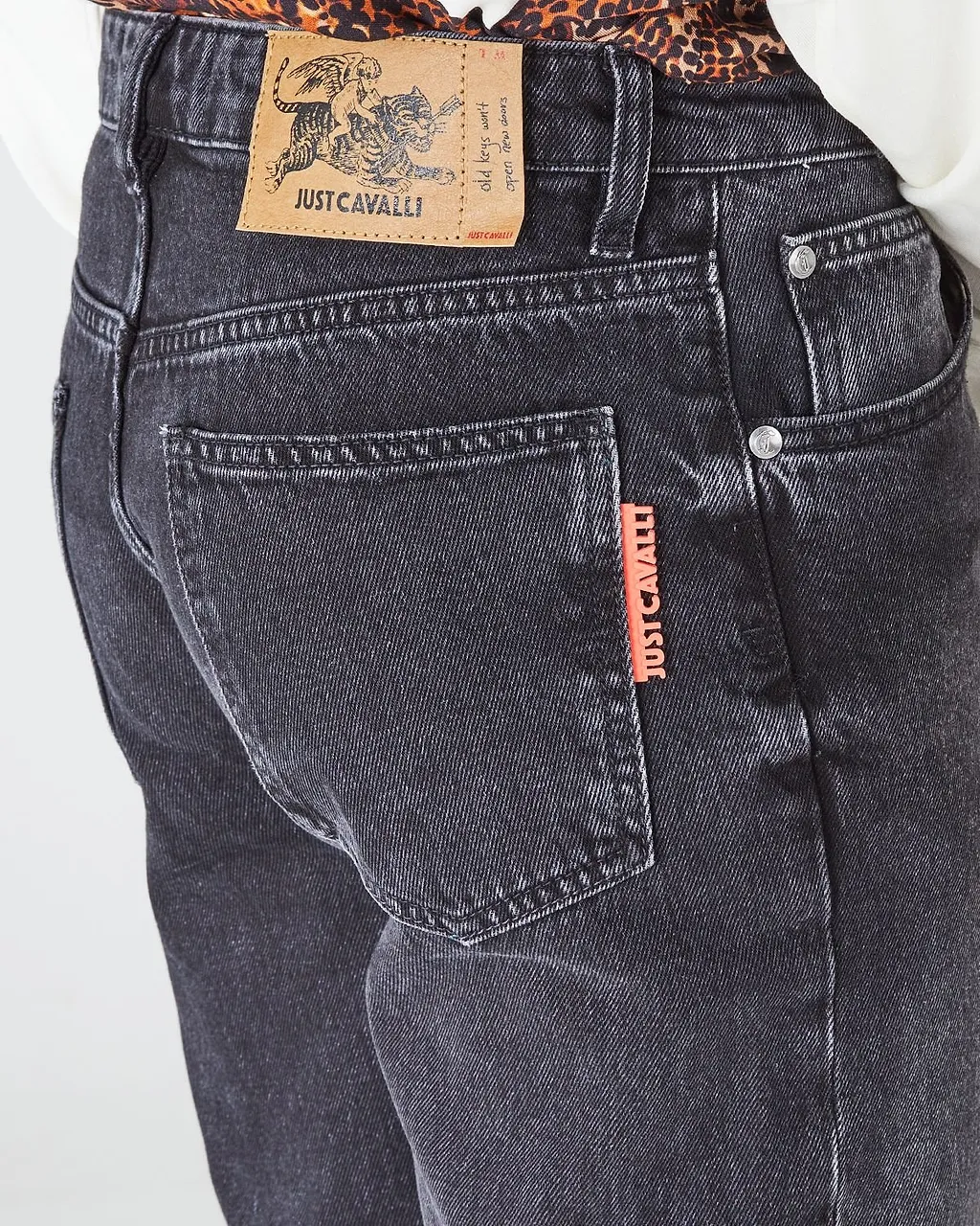 Just Cavalli Regular Stonewashed Jeans