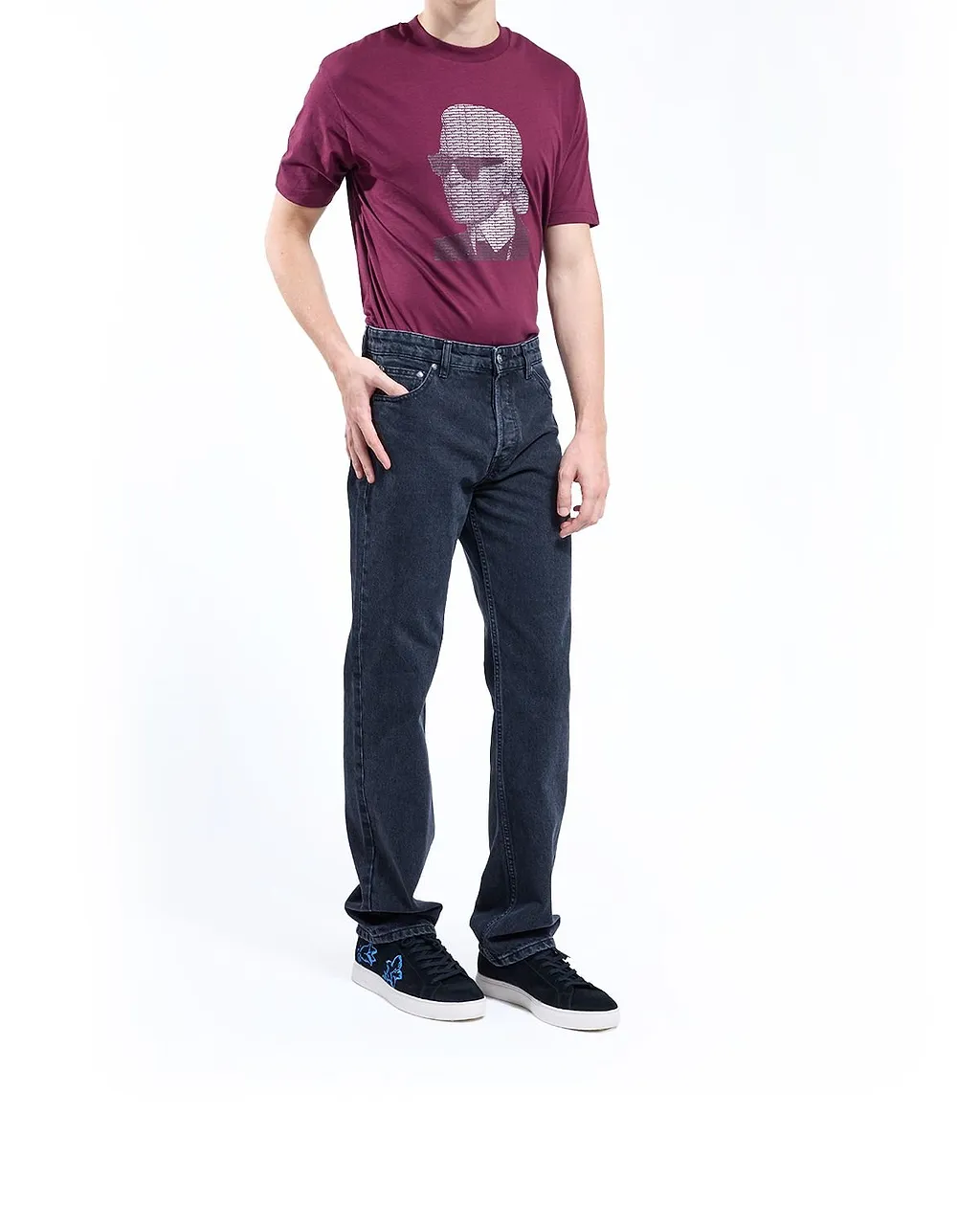Just Cavalli Regular Straight-Leg Jeans