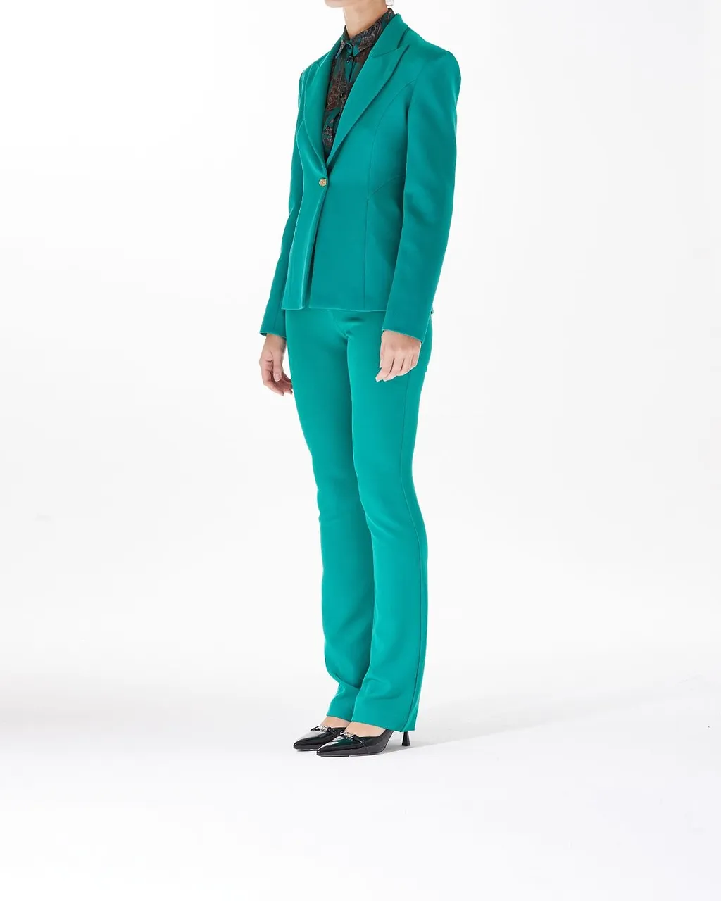Just Cavalli Single-Breasted Slim Blazer