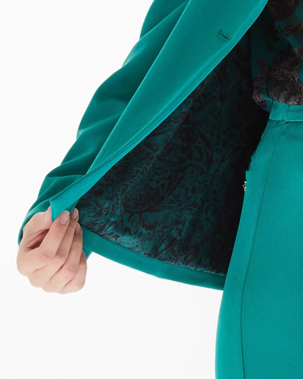 Just Cavalli Single-Breasted Slim Blazer