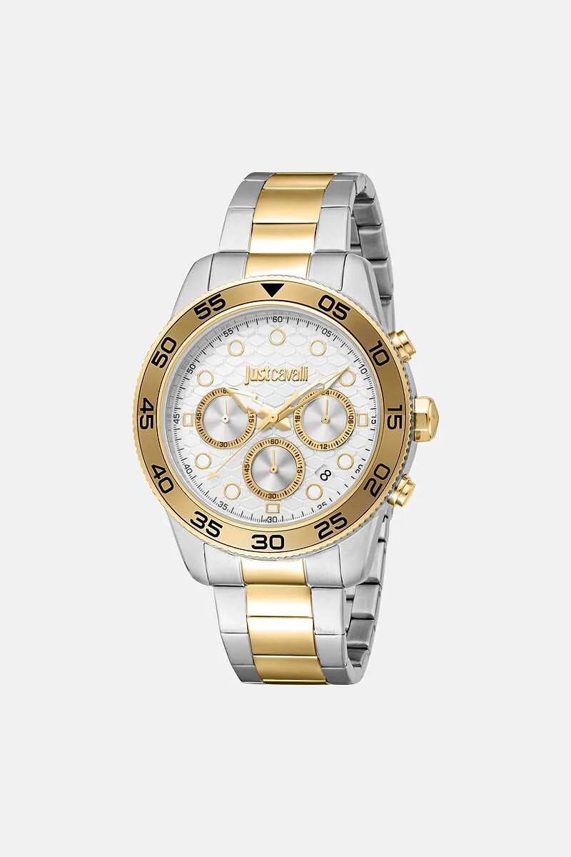 Roberto Cavalli Two Tone Watch