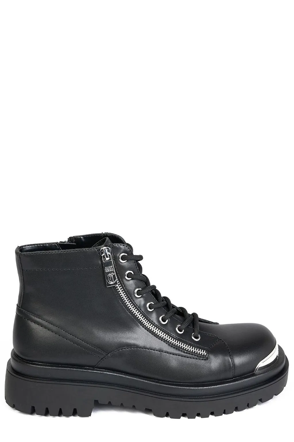 Just Cavalli Zip-Detailed Boots