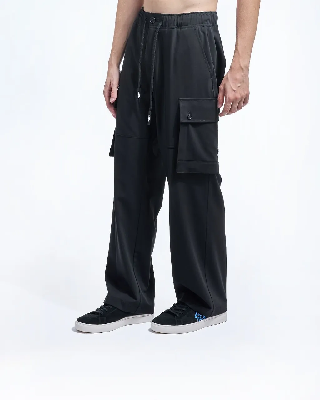 Just Cavalli Wide-Leg Cargo Pants