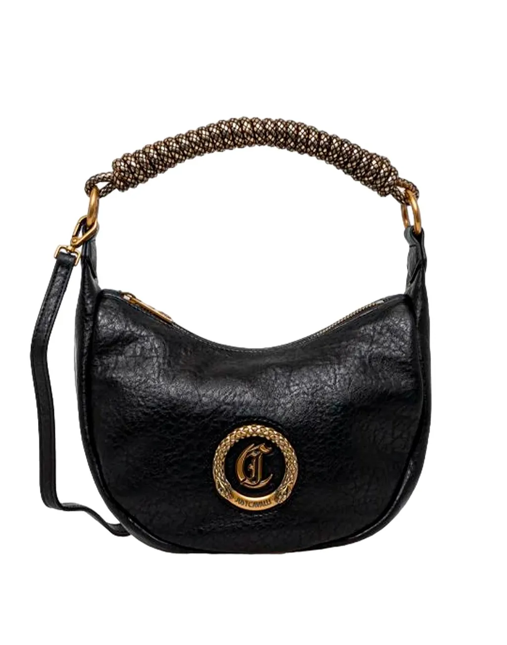 Just Cavalli Zip-Up Shoulder Bag
