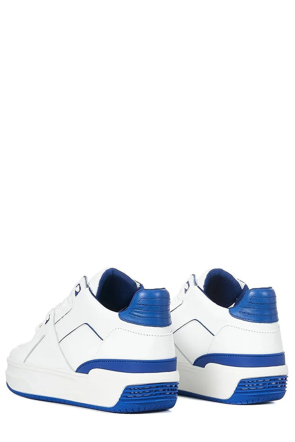Just Don Contrast Trim Lace-Up Sneakers