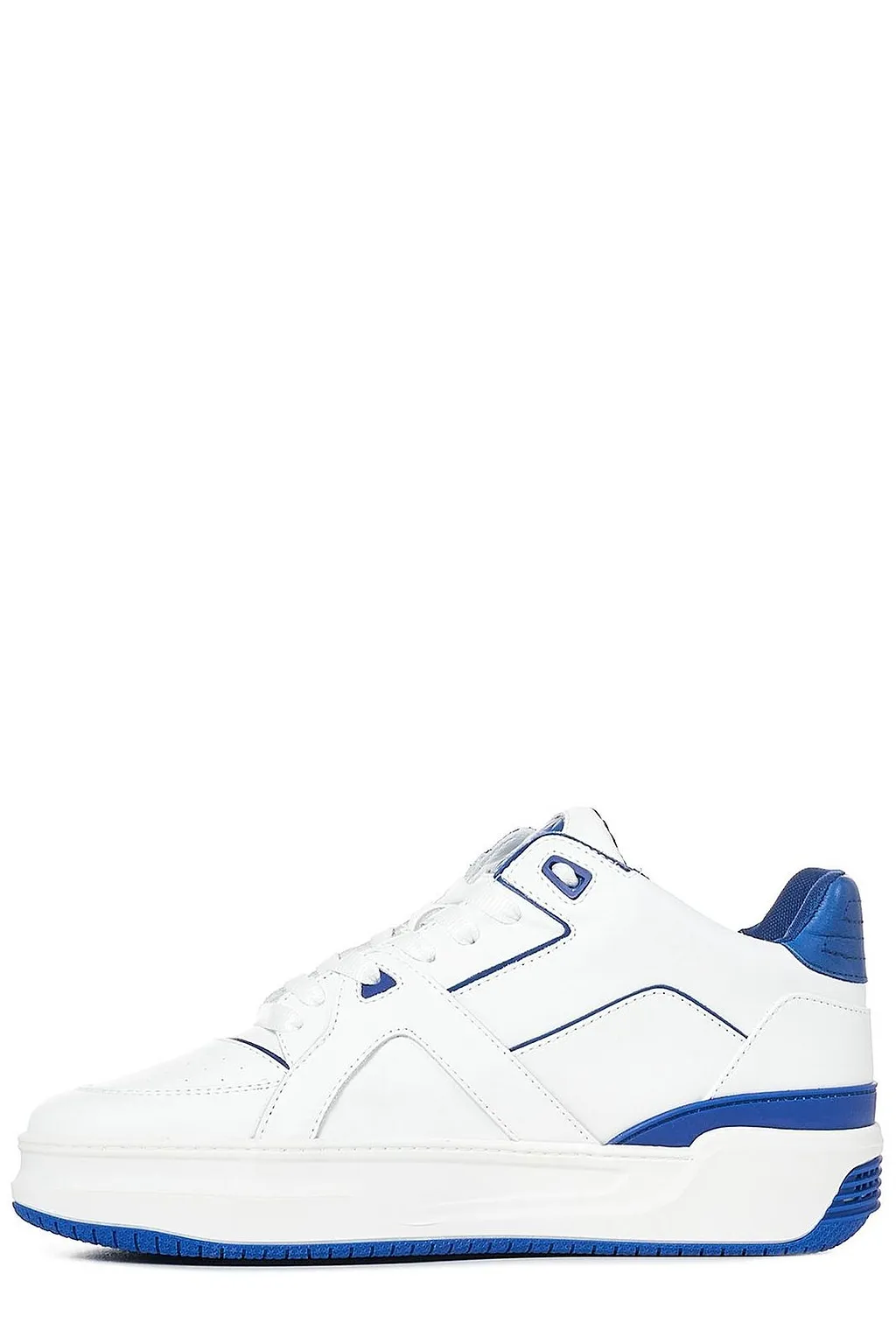 Just Don Contrast Trim Lace-Up Sneakers