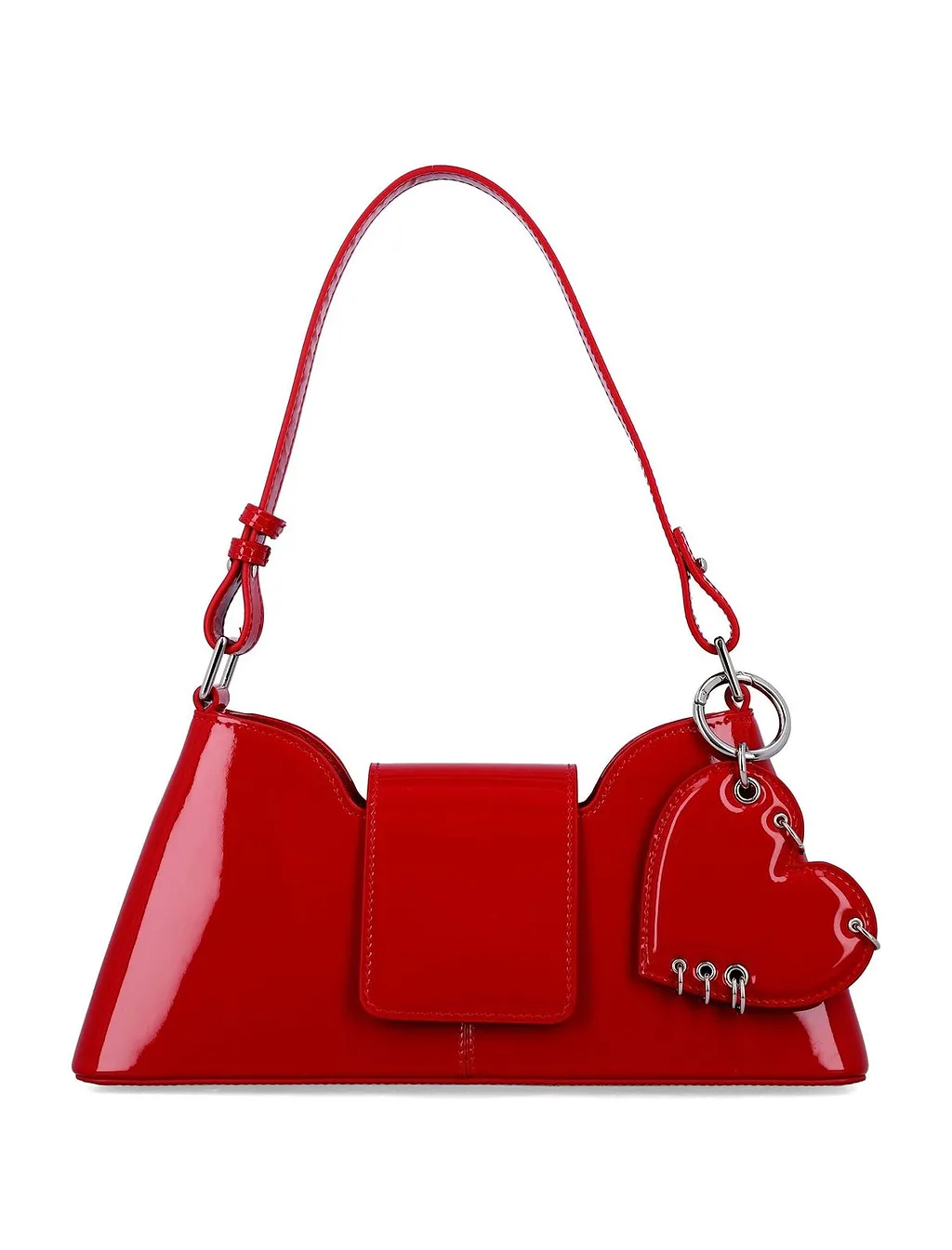 Marla Heart Charm Shoulder Bag