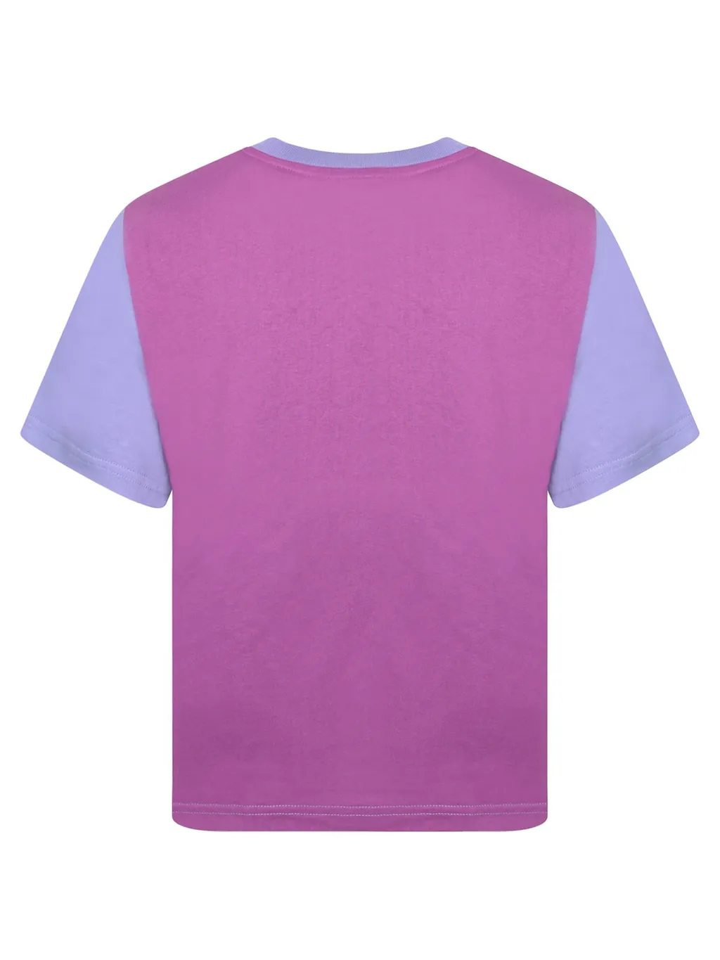 Jw Anderson Anchor Embroidery Panelled Cropped T-Shirt
