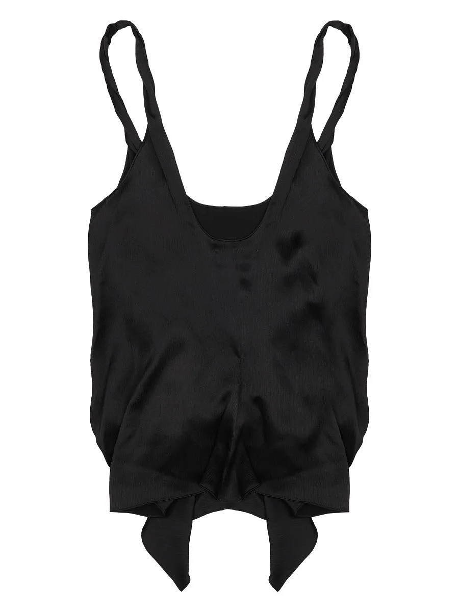 Jw Anderson Annodato Tie-Front Cami Top