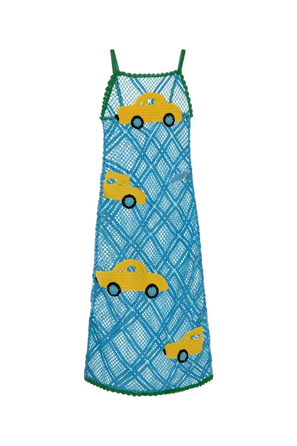 Jw Anderson Car Intarsia Knitted Dress