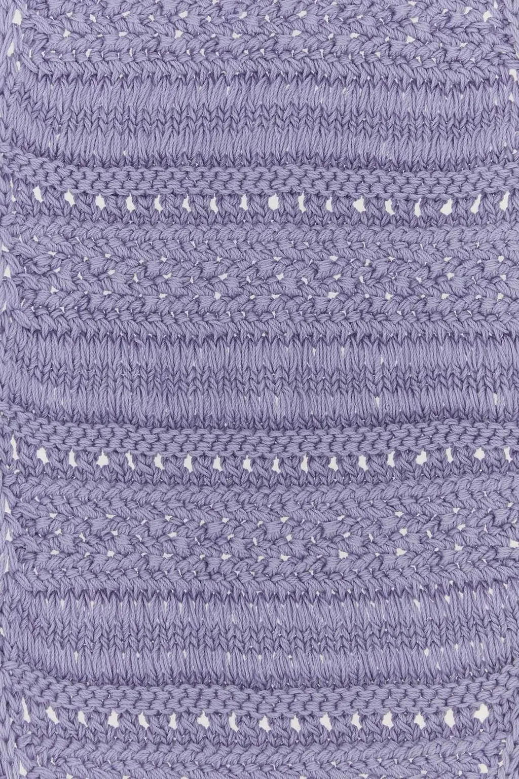 Jw Anderson Crochet Pom-Pom Scarf