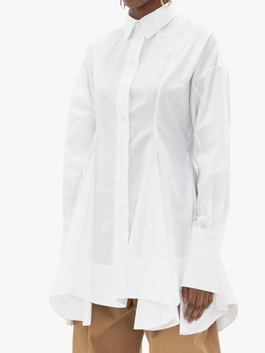 Jw Anderson Draped Waist Tunic Shirt