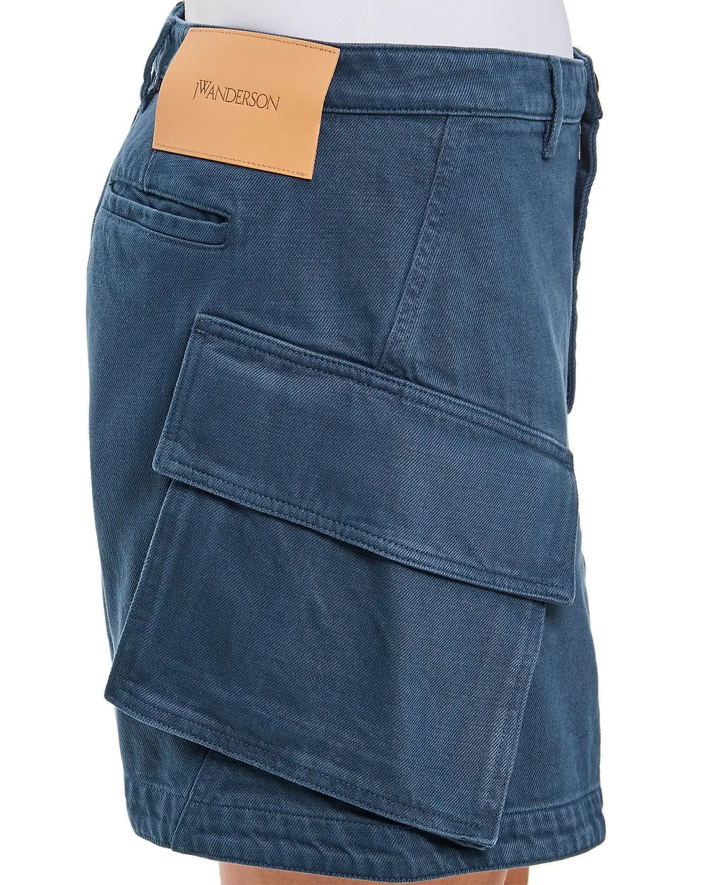 Jw Anderson High-Waisted Cargo Twill Shorts