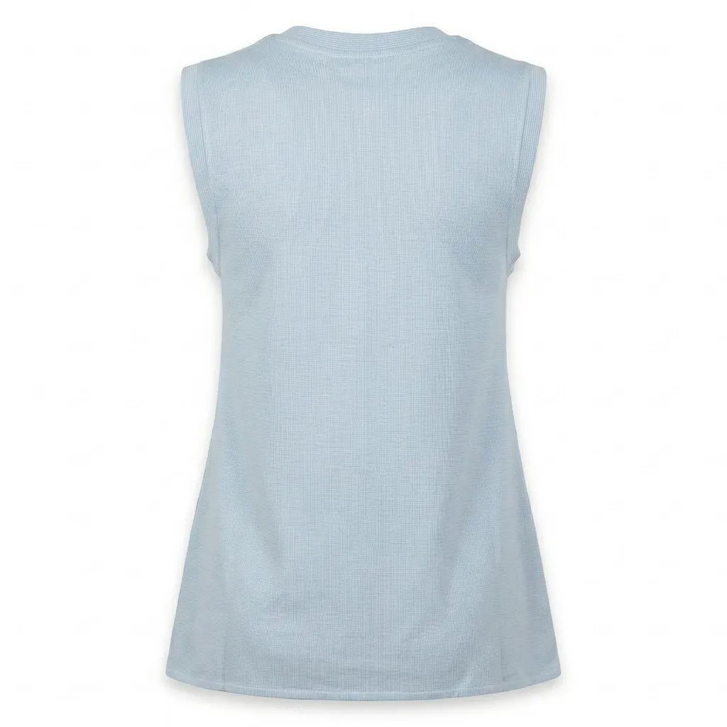 Jw Anderson Hem Knot Ribbed Tank Top